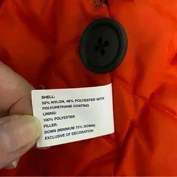 Gap Down Filled Quilted Jacket in Black Sz X-Small - Picture 5 of 7